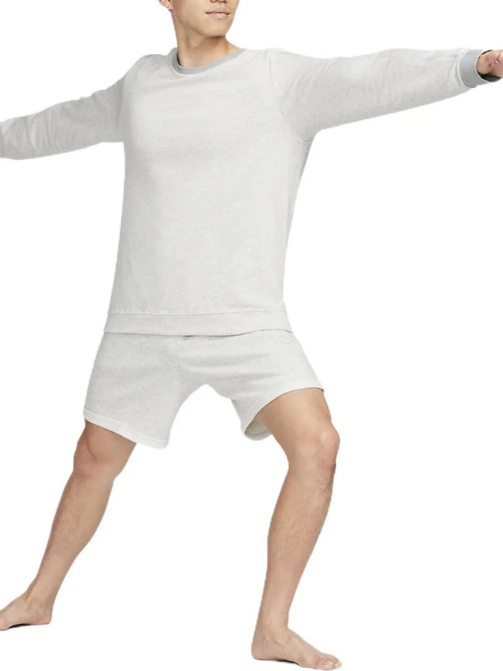 Nike Yoga Therma Fit Crew Neck Lightweight Sweatshirt Sz M
